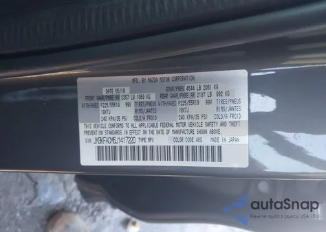 2018 Mazda Cx-5 Touring из США, поврежденный, VIN JM3KFACM6J1417220